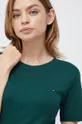 stalowy zielony Tommy Hilfiger t-shirt