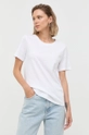 biały Trussardi t-shirt bawełniany