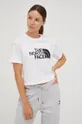 white The North Face cotton t-shirt