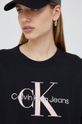 negru Calvin Klein Jeans tricou din bumbac