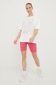 Roxy t-shirt bawełniany 6109100010 ERJZT05410 biały AW22