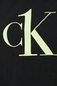 Памучен пижамен топ Calvin Klein Underwear 000QS6884E.9BYY черен