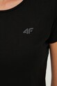 4F t-shirt H4Z22.TSD350 czarny