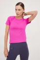 ροζ Μπλουζάκι για τρέξιμο 4F Γυναικεία