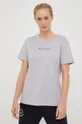 Βαμβακερό μπλουζάκι 4F μωβ