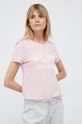 ostry różowy GAP t-shirt bawełniany Damski