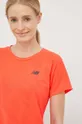 κόκκινο Μπλουζάκι για τρέξιμο New Balance Q Speed