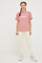 Napapijri cotton t-shirt pink