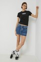Tričko Tommy Jeans DW0DW14378.9BYY černá AW22
