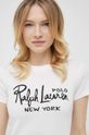 bílá Bavlněné tričko Polo Ralph Lauren