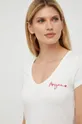 biały Morgan t-shirt