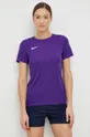 fioletowy Nike t-shirt treningowy Park VII Damski