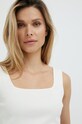 Morgan top alb MPINK.OFF.WHITE