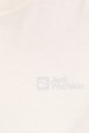Jack Wolfskin tricou din bumbac 1808352 bej