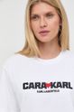 Bavlněné tričko Karl Lagerfeld Karl Lagerfeld X Cara Delevingne
