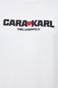 Pamučna majica Karl Lagerfeld Karl Lagerfeld x Cara Delevingne