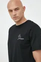 czarny Karl Lagerfeld t-shirt bawełniany Karl Lagerfeld x Cara Delevingne