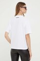 Oblečení Bavlněné tričko Karl Lagerfeld 226W1703 bílá