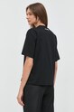 Odzież Karl Lagerfeld t-shirt bawełniany 226W1703 czarny