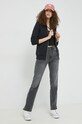 Top Abercrombie & Fitch KI139.2550.900 čierna AW22