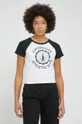 czarny Hollister Co. t-shirt bawełniany