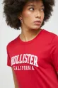Hollister Co. t-shirt czerwony