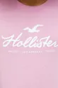μωβ Μπλουζάκι Hollister Co.