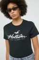 Tričko Hollister Co. čierna