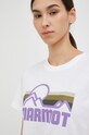 Marmot tricou din bumbac print alb M12593