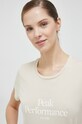Peak Performance t-shirt bawełniany beżowy G77700