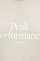 Peak Performance t-shirt bawełniany G77700 beżowy