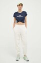 Peak Performance tricou din bumbac G77700 bleumarin SS23