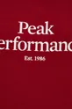 burgundia Peak Performance pamut póló