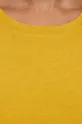 κίτρινο Βαμβακερό μπλουζάκι Sisley