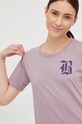 Burton t-shirt bawełniany 23503100500 różowy AW22