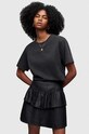 AllSaints t-shirt bawełniany PIPPA BF TEE bawełna czarny WM109W