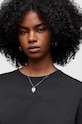 AllSaints t-shirt bawełniany PIPPA BF TEE WM109W czarny AA00