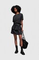 Odzież AllSaints t-shirt bawełniany PIPPA BF TEE WM109W czarny