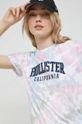 Βαμβακερό μπλουζάκι Hollister Co.