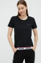 μαύρο Μπλουζάκι Moschino Underwear Γυναικεία