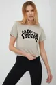 μπεζ Βαμβακερό μπλουζάκι LaBellaMafia Γυναικεία