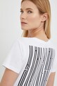 LaBellaMafia t-shirt bawełniany Disturbia biały LB.26243
