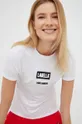 fehér LaBellaMafia edzős póló Go On Női