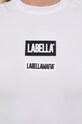 LaBellaMafia t-shirt treningowy Go On LB.26355 biały