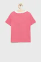 Otroški bombažen t-shirt adidas Performance roza