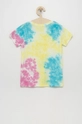 Guess t-shirt bawełniany dziecięcy multicolor