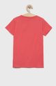 czerwony róż Calvin Klein Underwear t-shirt bawełniany dziecięcy (2-pack)