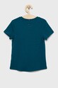 Tommy Hilfiger t-shirt bawełniany dziecięcy KG0KG06821.9BYY zielony AW22