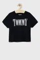 σκούρο μπλε Παιδικό μπλουζάκι Tommy Hilfiger Για κορίτσια