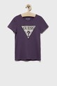 Детская футболка Guess аппликация фиолетовой J2YI51.K6YW1